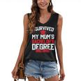 I Survived My Mom's Bachelor's Degree Graduation Women's V-Neck Tank Top