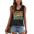 I Survived Reading Banned Books Read Librarian Men Women Women's V-Neck Tank Top