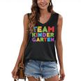 Team Kindergarten Shirt Teacher Back To School Graduation Men Women Girls Kids Women's V-Neck Tank Top