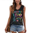 Tie Dye Happy Last Day Of School Graduation Teacher Student Women's V-Neck Tank Top