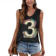 Toddler 3rd Birthday Books Themed 3 Year Old Boys Kids Girls Women's V-Neck Tank Top Toddler 3rd Birthday Books Themed 3 Year Old Boys Kids Girls Women's V-Neck Tank Top