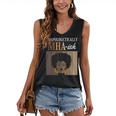 Unapologetically MHA-Ish Student Graduation Afro Women's V-Neck Tank Top
