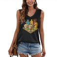 Vintage Board Game Art – Tabletop Nostalgia Women's V-Neck Tank Top