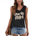 Vintage Class Of 1984 40th Reunion High School Graduation 84 Women's V-Neck Tank Top