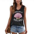 I Wanna Be Where The People Aren't Introverted Introvert Women's V-Neck Tank Top