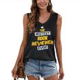 Women's Best Book Reviewer Critic Job Occupation Women's V-Neck Tank Top