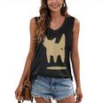 Yk2 Cat With Tomboy Tail 90s Nostalgia Downtown Indie Women's V-Neck Tank Top Yk2 Cat With Tomboy Tail 90s Nostalgia Downtown Indie Women's V-Neck Tank Top