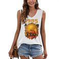 1985 Vintage Sunset Surf Truck Retro Beach Nostalgia Women's V-Neck Tank Top