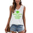 2018 Graduation Red Green High School Color Women's V-Neck Tank Top