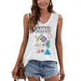 80s Nostalgia Never Forget Women's V-Neck Tank Top