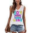 80's Vibe Retro Style Cassette Tape Nostalgia 1980s Party Women's V-Neck Tank Top 80's Vibe Retro Style Cassette Tape Nostalgia 1980s Party Women's V-Neck Tank Top