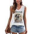 Abraxos Flower Garden Club Book Lover Fantasy Dragon Bookish Women's V-Neck Tank Top