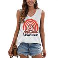AntiSocial Worker Anti-Social Social Worker Introvert Women's V-Neck Tank Top