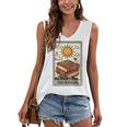 Book Reading Tarot Card The Reader Women's V-Neck Tank Top Book Reading Tarot Card The Reader Women's V-Neck Tank Top