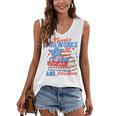 Books Fireworks And Freedom 4th Of July Book Lover Women's V-Neck Tank Top Books Fireworks And Freedom 4th Of July Book Lover Women's V-Neck Tank Top