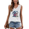 Bookworm Please I'm A Book Dragon Blue Dragon Women's V-Neck Tank Top