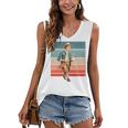 Boy Goose Vintage Rural Pastoral Charm Nostalgia Simple Life Women's V-Neck Tank Top