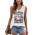 Call Me Old Seniors Nostalgia Retro Humor Casual Women's V-Neck Tank Top Call Me Old Seniors Nostalgia Retro Humor Casual Women's V-Neck Tank Top