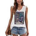 Color Graphic The Introvert Tarot Card Raglan Baseball Tee Women's V-Neck Tank Top