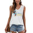 Disney Mickey Mouse Cap & Gown '25 Graduation Class Of 2025 Premium Tri-Blend Women's V-Neck Tank Top