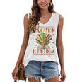 Education Is Freedom Books Lover History Month Women's V-Neck Tank Top