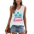 EMT Trauma Queen Paramedic Student T-Shirt Graduation Women's V-Neck Tank Top