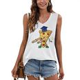 Flossing Pizza Dairy OIT For Dairy OIT Graduation Women's V-Neck Tank Top