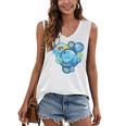 Frutiger Aero Metro Abstract Maximalism 2000s Nostalgia Premium Tri-Blend Women's V-Neck Tank Top