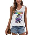 Graduation Kindergarten Unicorn Roller Skate Girls Grad Women's V-Neck Tank Top