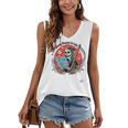 Grim Reaper Reads a Book Women's V-Neck Tank Top