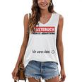 Guest Book Wir Waren Dabei Mein 57 Geburtstag German Women's V-Neck Tank Top