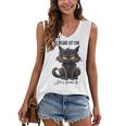 Humor Provocateur Sarcasm Closes The Silence Introvert Chat Women's V-Neck Tank Top Humor Provocateur Sarcasm Closes The Silence Introvert Chat Women's V-Neck Tank Top