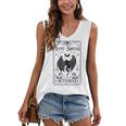 Introvert Apparel Emporium Mothman Tarot Card Antisocial Butterfly Cryptozoologist -Adults Grey Women's V-Neck Tank Top Introvert Apparel Emporium Mothman Tarot Card Antisocial Butterfly Cryptozoologist -Adults Grey Women's V-Neck Tank Top