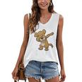 Kids Class Of 2031 Shirt Graduation Dabbing Dog Shirt Women's V-Neck Tank Top