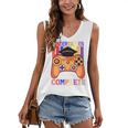 Kindergarten Graduation Level Complete Gamer Graduation Kids Women's V-Neck Tank Top