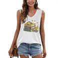Mardi Gras Book Lover Reading Reader Men Women Kids Women's V-Neck Tank Top