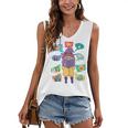 Meme Magic Introvert Anti People Social Media Meme Lovers Women's V-Neck Tank Top