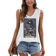 Mystical Library Book Reader The Introvert Tarot Card Women's V-Neck Tank Top Mystical Library Book Reader The Introvert Tarot Card Women's V-Neck Tank Top