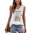 Nerdy Moms Raise Interesting Kids Books Science Women's V-Neck Tank Top