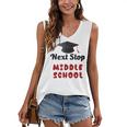 Next Stop Middle School Graduation Women's V-Neck Tank Top