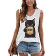 Nope Coffee Cat – Introvert Humor Monday Kitty Women's V-Neck Tank Top Nope Coffee Cat – Introvert Humor Monday Kitty Women's V-Neck Tank Top
