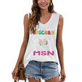 Nurse MSN Graduation Unicorn T-Shirt Nursing School Women's V-Neck Tank Top