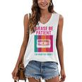 Please Be Patient I'm From The 1900s Retro Cassette Tape Premium Tri-Blend Women's V-Neck Tank Top Please Be Patient I'm From The 1900s Retro Cassette Tape Premium Tri-Blend Women's V-Neck Tank Top