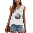 Pluto Never Forget 1930-2006 Planet Space Science Nostalgia Premium Tri-Blend Women's V-Neck Tank Top