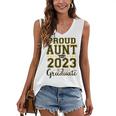Proud Aunt Of A 2023 Graduate Family Matching Graduation Women's V-Neck Tank Top