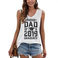 Proud Dad Of A Class 2019 GraduateShirt Graduation Women's V-Neck Tank Top