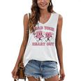 Read You Heart Out Reading Teacher Valentines Day Book Lover Women's V-Neck Tank Top Read You Heart Out Reading Teacher Valentines Day Book Lover Women's V-Neck Tank Top