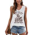 Smut Reader Spicy Romance Look Better Bent That Over A Book Women's V-Neck Tank Top