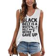 Taekwondo Belt Club Graduation Women's V-Neck Tank Top