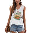 History Month Black History Shirts Book Lover Teacher Women's V-Neck Tank Top